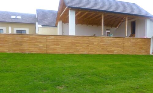 Fassade Holz Robinie