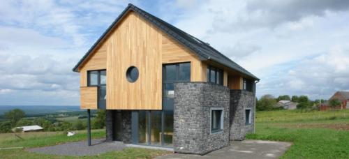 Robinie Schalung Nut Feder