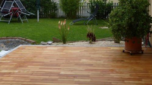 Terrasse Robinie 100mm geoelt
