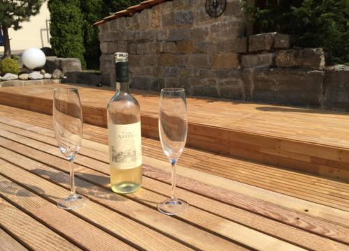 Terrassendielen Robinie 50mm