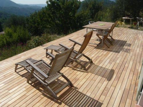 Robinie Terrassenholz Natur