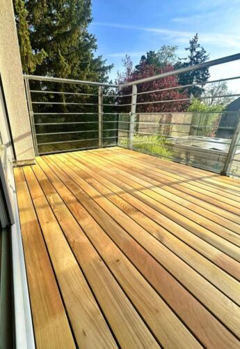 Robinie Dachterrasse bombiert clip