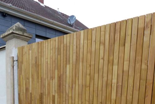 Einfahrtstor Robinie