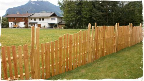 Robinie Gartenholz Zaun