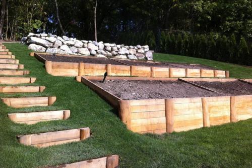 Hangabstuetzung Robinie