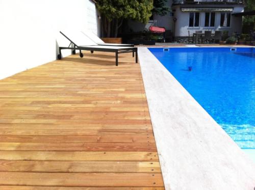 Pool Terrasse Robinie