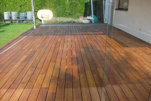 Robinie Terrasse Oel Bernstein