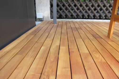 Terrasse Robinie 22x100 geoelt