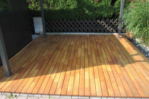 Terrasse Robinie 22x100 geoelt