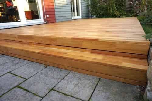 Robinie Terrassendiele Stufe